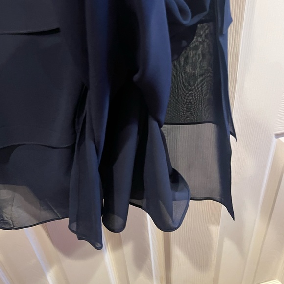 Tootsies brand sheath layered silk dress - Picture 9 of 10